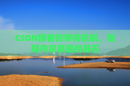 CSDN博客的审核机制，保障内容质量的基石